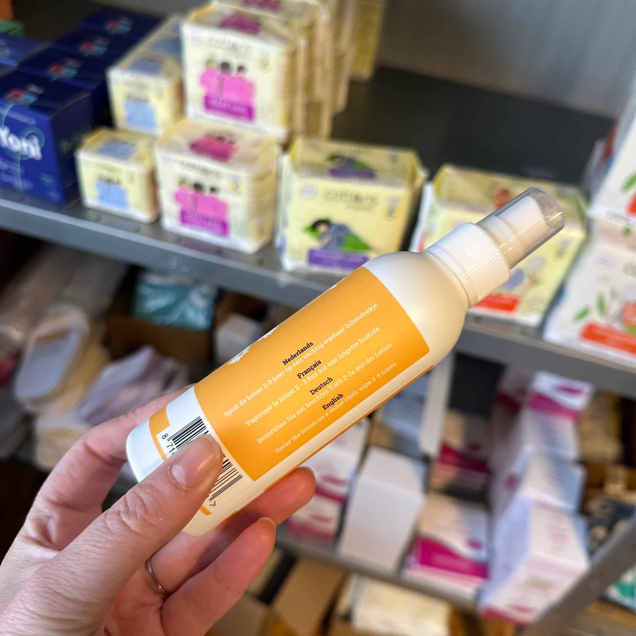 BilliesBox lotion kamille verschoningsspray – natuurlijke en zachte babyverzorging kopen bij Pure Start