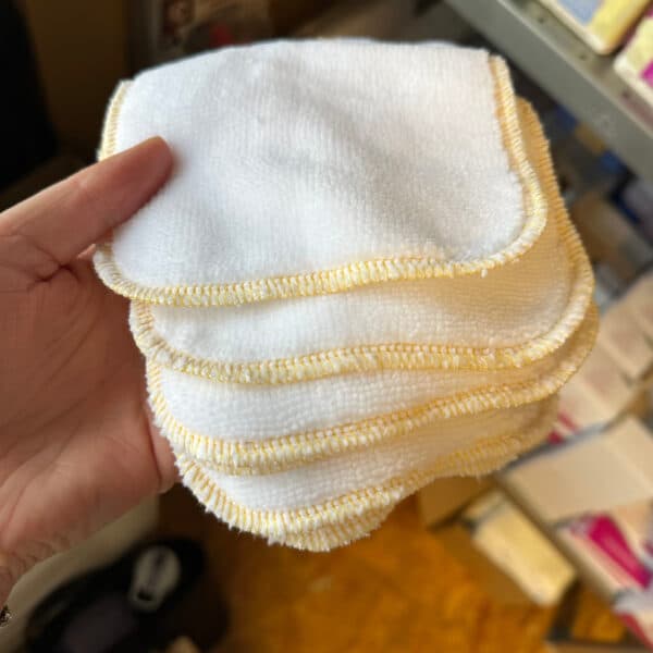 BilliesBox set billendoekjes geel – wasbare en duurzame babydoekjes kopen bij Pure Start