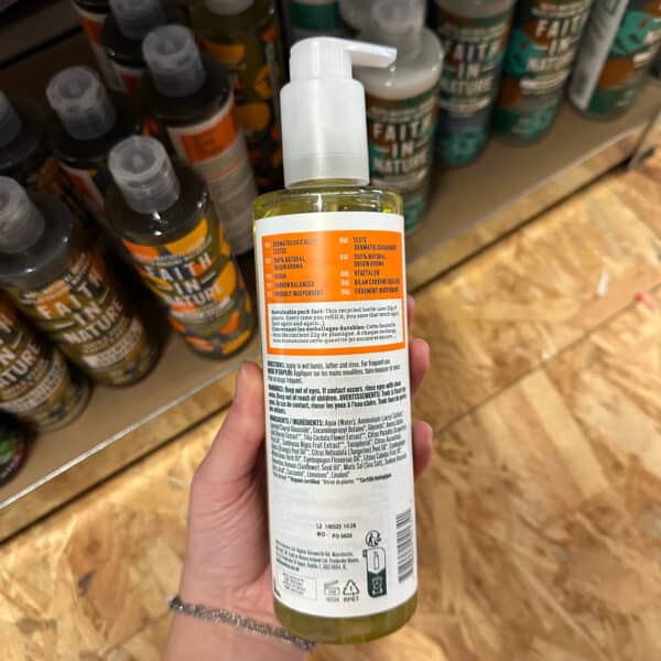 Faith in Nature natuurlijke handzeep grapefruit en orange 400 ml – verfrissende en vegan handzeep kopen bij Pure Start