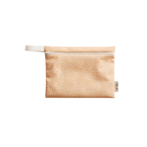 Mini wetbag in kleur geel, van imse vimse