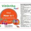 Label van Vitortho meer in 1 kind