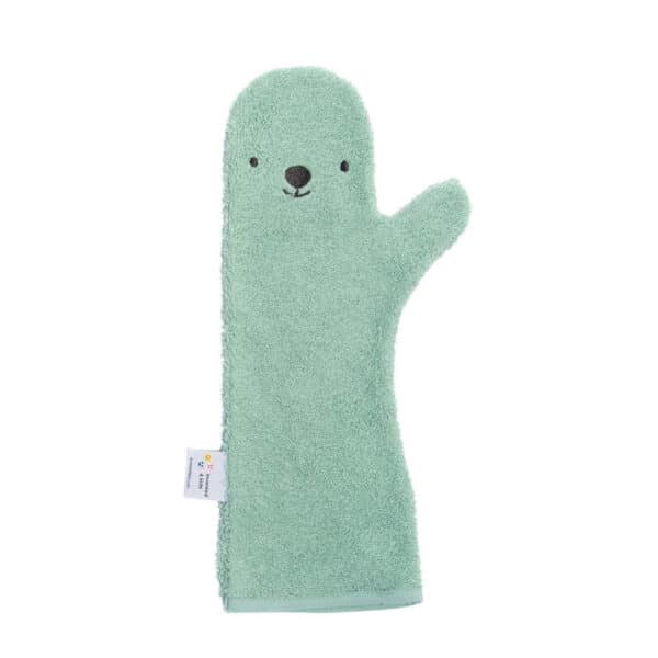 Nifty Baby Shower Glove douchehandschoen groen