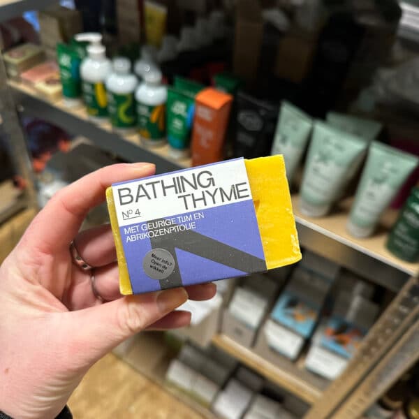 Natuurlijke Bathing Thyme zeep van Soap7 – kruidige, verzorgende zeepbar voor lichaam en handen