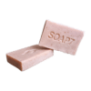Soap7 fabulous verveine zeep met roze franse klei en havervlokken.