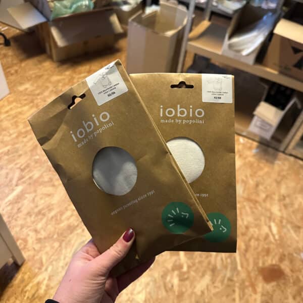 Popolini overslagromper van ecru katoen, zachte en comfortabele romper voor baby’s