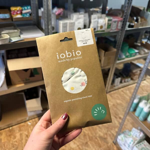 Popolini overslagromper van biologisch katoen met planes print, zachte en comfortabele romper voor baby’s