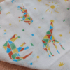 Hydrofiele doek met savanne dieren.