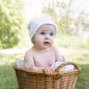 Babymutsje Biologisch Katoen - Witte Streep - Summerville Organic - Afbeelding 4