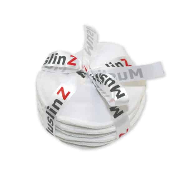 Muslinz wasbare zoogkompressen van bamboe en katoen – set