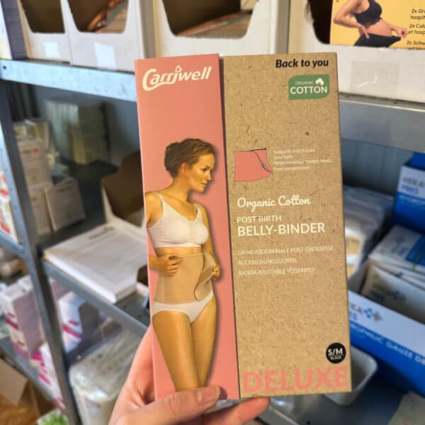 Carriwell Belly Binder sluitband honey – comfortabele en ondersteunende sluitband voor herstel na de bevalling, verkrijgbaar bij Pure Start