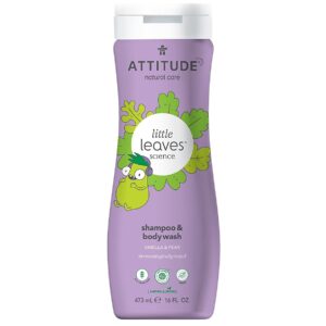 Attitude 2 in 1 shampoo & bodywash Vanille Peer
