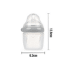 Siliconen Babyfles Generatie 3 - Grijs 160 ml - Haakaa - Afbeelding 4