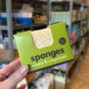 EcoLiving plasticvrije plantaardige sponzen 2 stuks