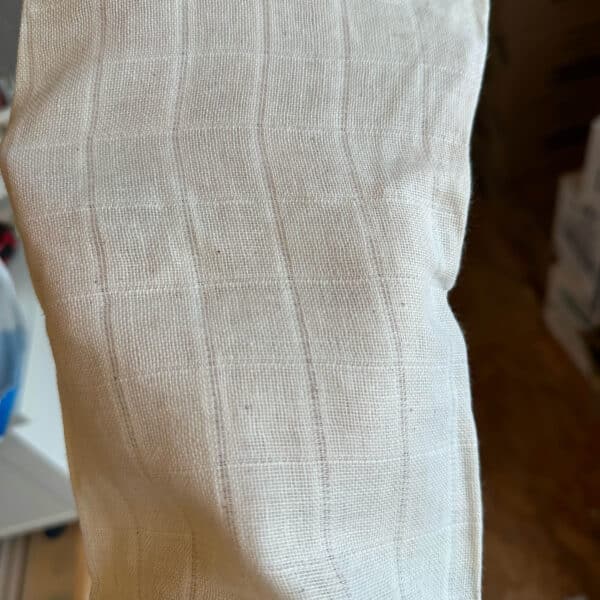 MuslinZ ongebleekte washandjes voor wassen en verzorgen van de babyhuid