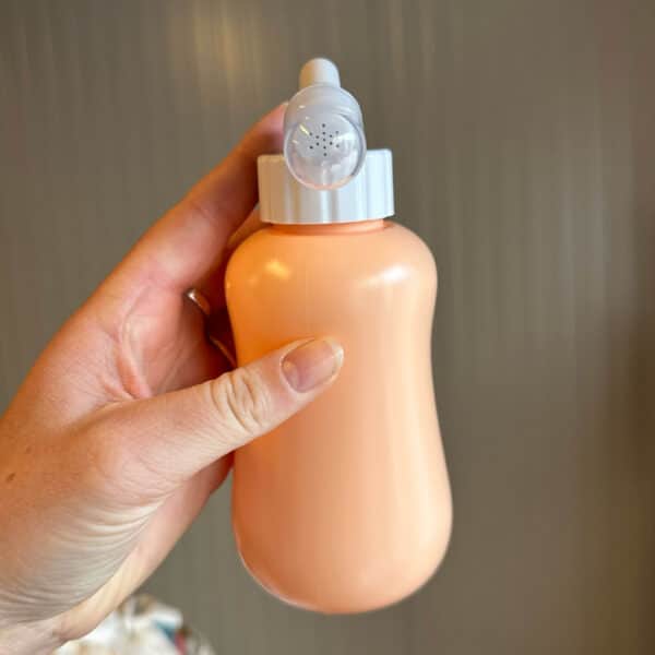 Spoelfles voor intieme verzorging na de bevalling van Mummy’s Organics
