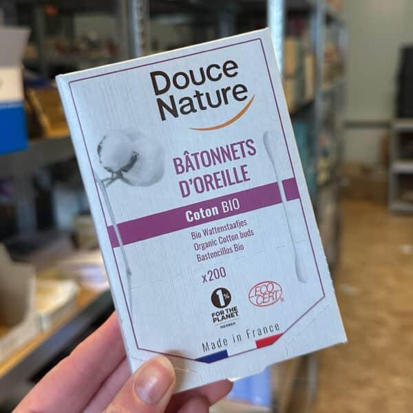 Douce Nature biologische wattenstaafjes 200 stuks