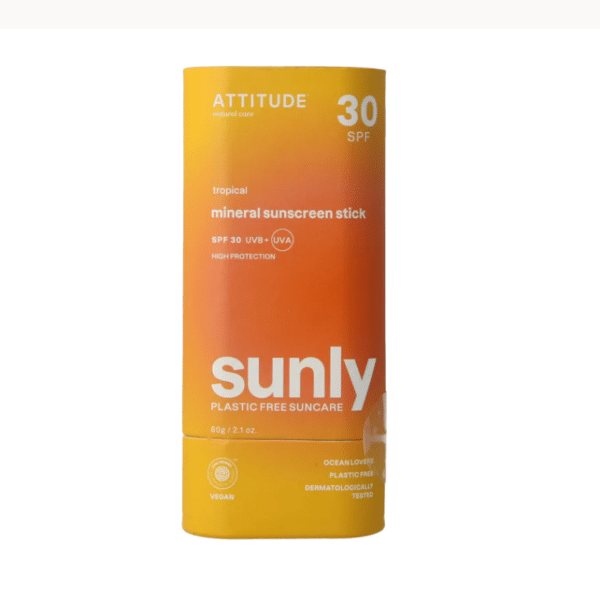 Sunly Attitude zonnebrandstick tropical in papieren koker