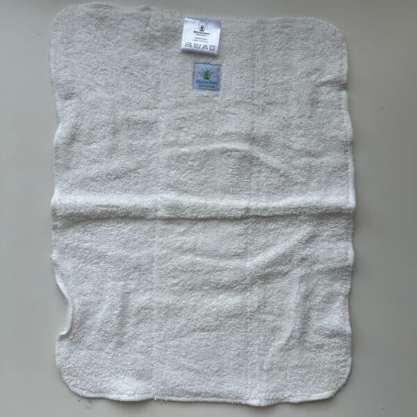 Bamboe badstof prefolds Blumchen 30 x 40 cm set van 5 duurzaam en absorberend