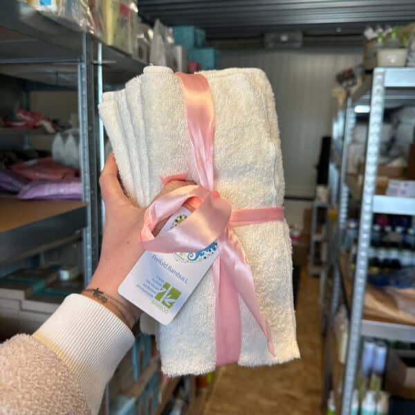 Blumchen prefolds bamboe katoen badstof L 35x53 cm 5 stuks voor wasbare luiers