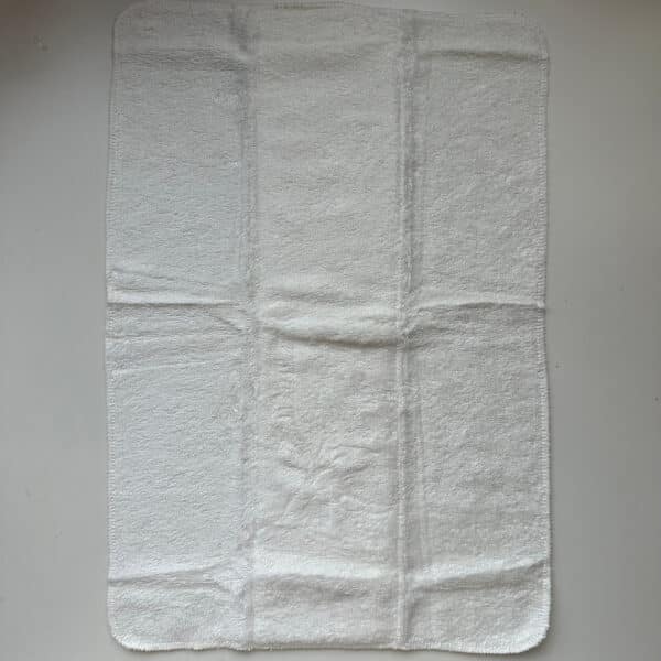 Bamboe badstof prefolds Blumchen 36 x 53 cm set van 5 duurzaam en absorberend