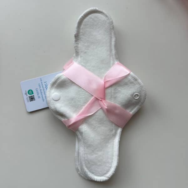 Blumchen wasbaar maandverband set van 3 biologisch katoen duurzaam alternatief