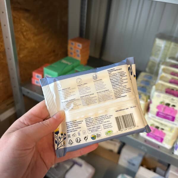 Natracare biologische intieme doekjes van natuurlijke ingrediënten, plasticvrij en zacht voor de huid bij Pure Start