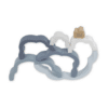 Houten Regenboog Puzzel Blauw