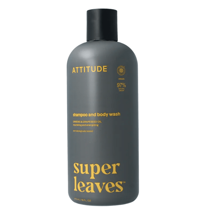 Natuurlijke Shampoo & Douchegel Man - Sport - 473 ml - Attitude