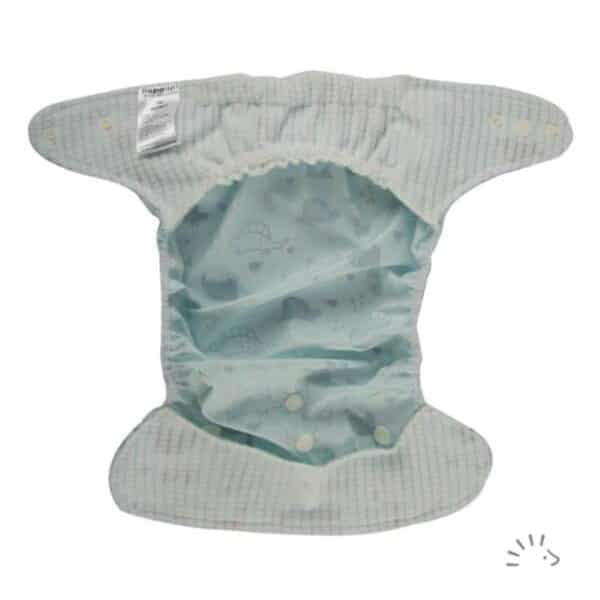 Binnenkant van Popolini Snap2Fit AI2 met bevestigingspunten voor inlegger