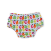 Popolini wasbare zwemluier 'Fruit' – herbruikbare zwemluier met een speelse fruitprint, perfect voor comfortabel en duurzaam zwemplezier.