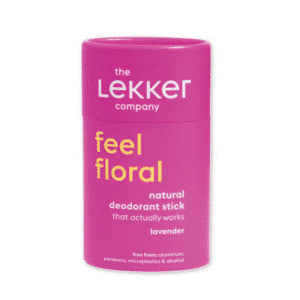 Feel floral roze deo stick the lekker company, lavender