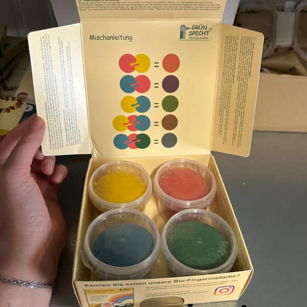 Grünspecht biologische klei – veilige en natuurlijke speelkleuren, gemaakt van biologische ingrediënten voor creatief speelplezier.