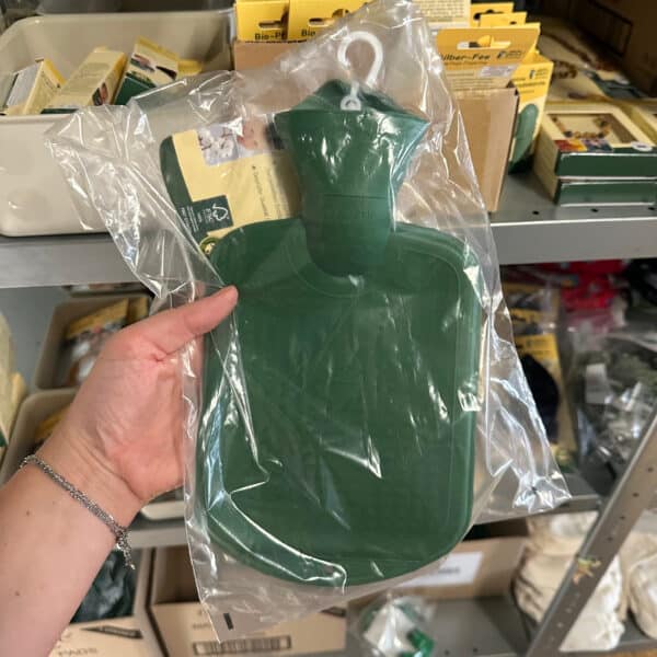 Grünspecht kruik natuurrubber 0,8L – compacte en duurzame warmwaterkruik van natuurlijk rubber, ideaal voor kinderen en onderweg