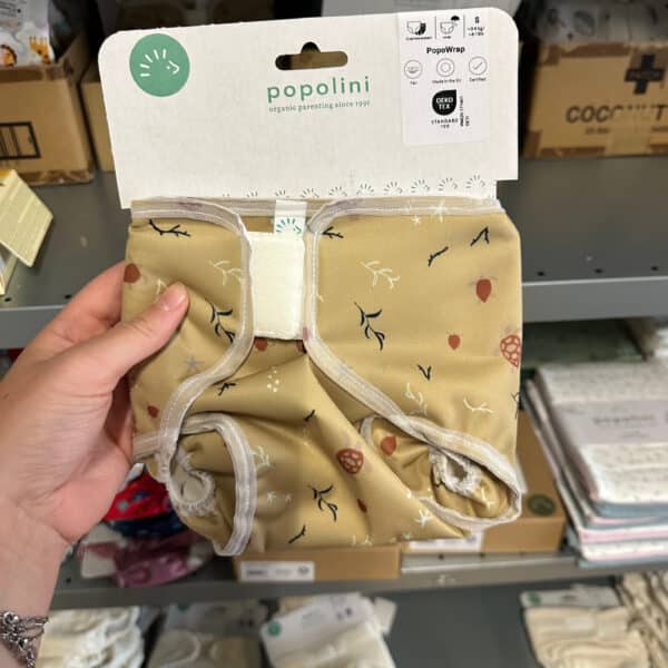 Popolini Popowrap overbroekje – waterdicht en ademend overbroekje voor wasbare luiers, verstelbaar en comfortabel voor je baby.