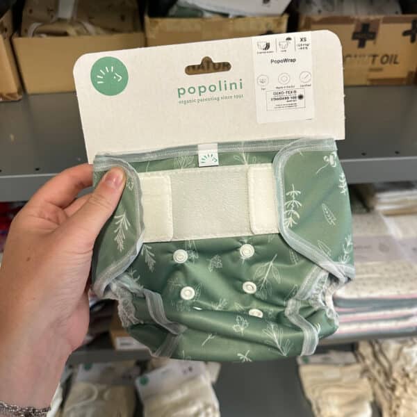 Popolini Popowrap overbroekje – waterdicht en ademend overbroekje voor wasbare luiers, verstelbaar en comfortabel voor je baby.