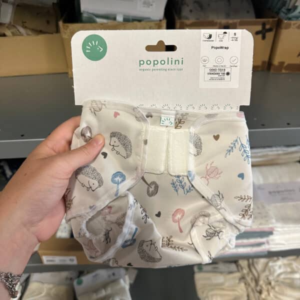 Popolini Popowrap overbroekje – waterdicht en ademend overbroekje voor wasbare luiers, verstelbaar en comfortabel voor je baby.