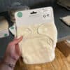 Popolini wasbare luier organic Maxisnap – duurzame en verstelbare luier van biologisch katoen die meegroeit met je baby