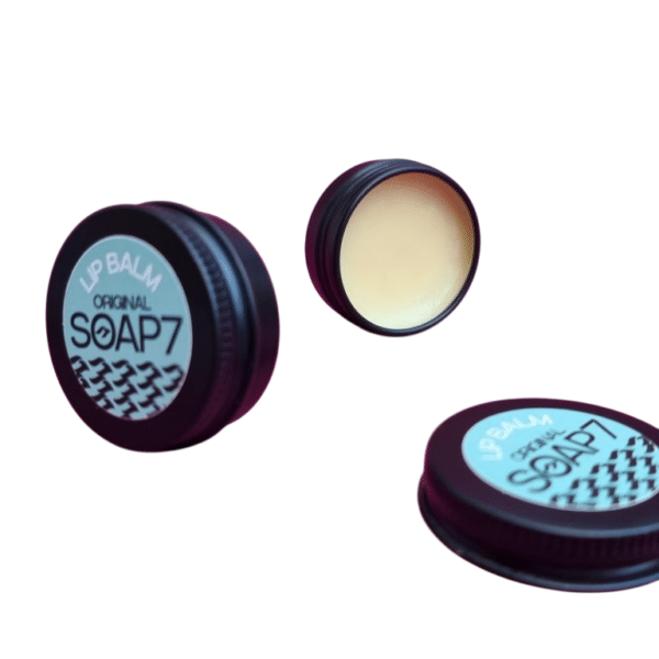 Sopa7 lippenbalsem in blikje.