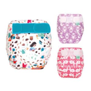 Klittenbandsluiting van TotsBots EasyFit All-in-One luier