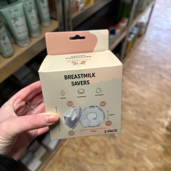 Fraupow lekschalen borstvoeding 2 stuks herbruikbare moedermelk opvangschalen voor lekkende borsten