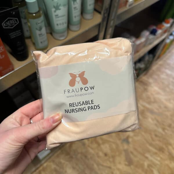 Fraupow wasbare zoogkompressen bamboe katoen 8 stuks herbruikbare borstkompressen voor borstvoeding