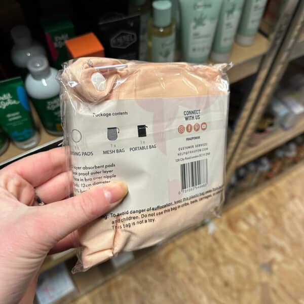 Fraupow wasbare zoogkompressen bamboe katoen 8 stuks herbruikbare borstkompressen voor borstvoeding