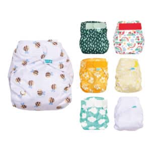 TotsBots overbroekje wrap – wasbare luier cover in diverse dessins