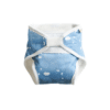 Wasbare all-in-one luier, complete luier van Imse Vimse blue teddy.
