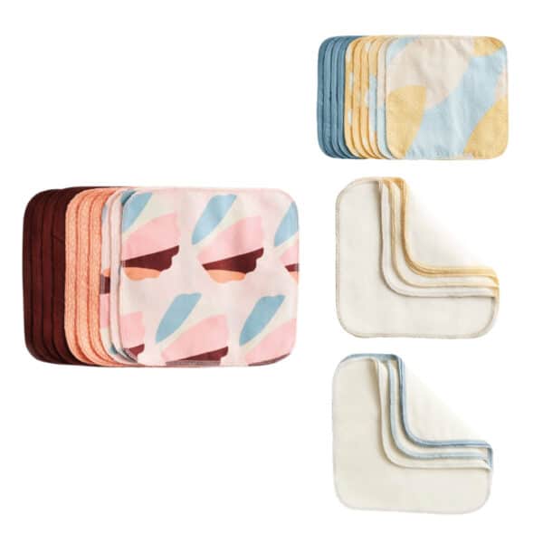 Imse Vimse wasbare baby- en reinigingsdoekjes van zacht katoen