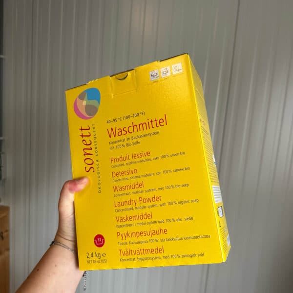Sonett waspoeder op basis van biologische plantaardige oliën