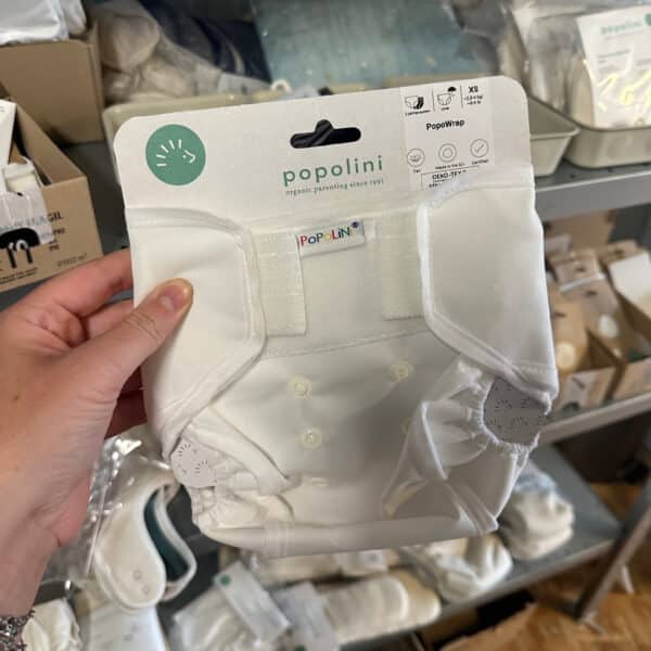 Popolini Popowrap overbroekje – waterdicht en ademend overbroekje voor wasbare luiers, verstelbaar en comfortabel voor je baby.