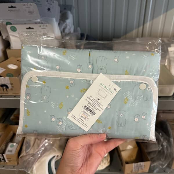 Popolini opvouwbare verschoningsmat voor onderweg – praktisch en duurzaam verschoningsmatje voor baby’s