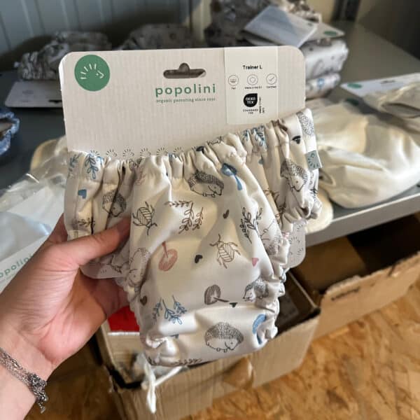 Popolini trainer oefenluier – herbruikbaar en absorberend oefenbroekje dat helpt bij de zindelijkheidstraining van peuters