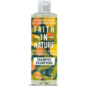 Natuurlijke shampoo van Faith in Nature met Grapefruit en Sinaasappel.
